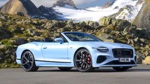 Electrifying Drive in the 2025 Bentley Continental GTC Speed