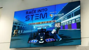 The BWT Alpine Formula One Team, Microsoft, and Minecraft Team Up for STEM Effort